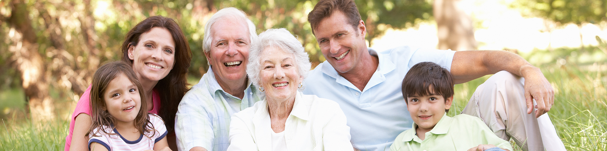 Multi-generational family photo